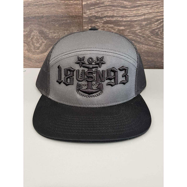 Navy Chief 1893 Flat Bill 3D Hat