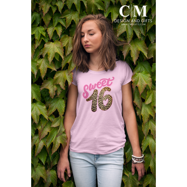 Sweet 16 Birthday Tee