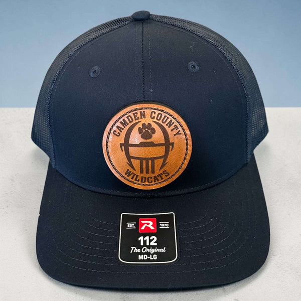 Camden Wildcats Engraved Patch Hat