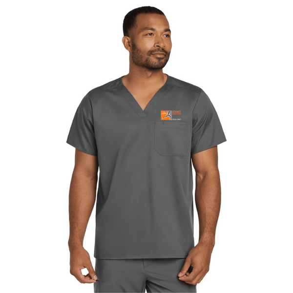 Advance Rehabilitation Unisex WorkFlex Chest Scrub Top