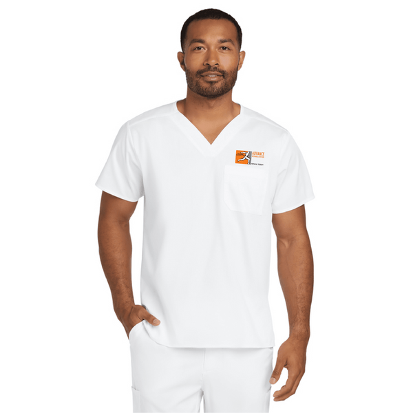 Advance Rehabilitation Unisex WorkFlex Chest Scrub Top