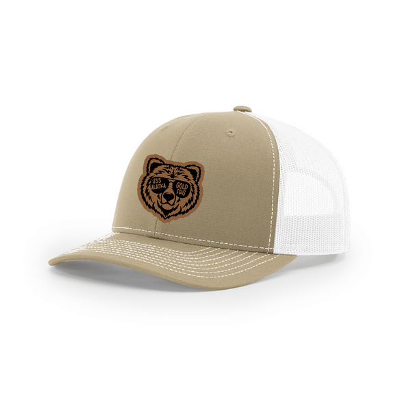 Alaska Gold FRG Leatherette Patch Hat