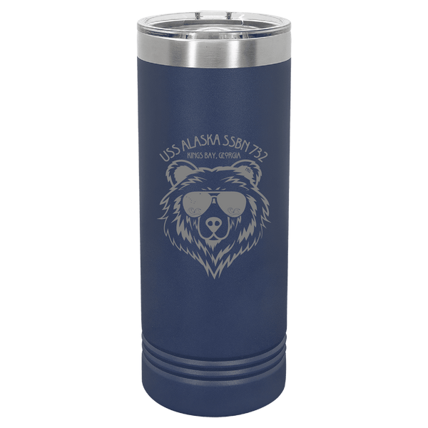 Alaska Gold FRG Bear Skinny Tumbler