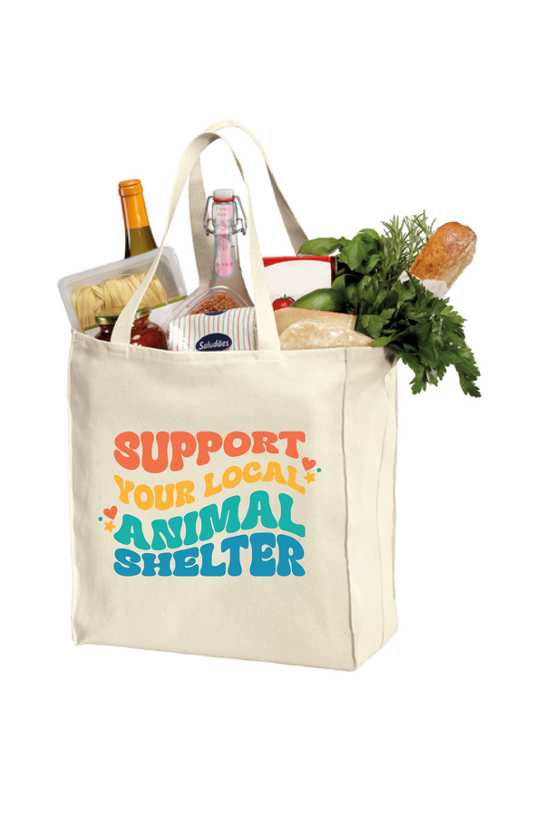 Tails Of Hope- Support Your Local Animal Shelter Tote
