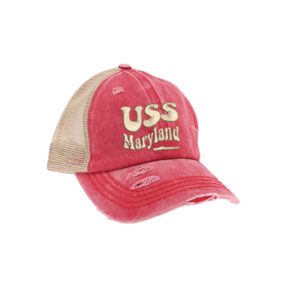 USS Maryland Ladies CC Beanie Hat