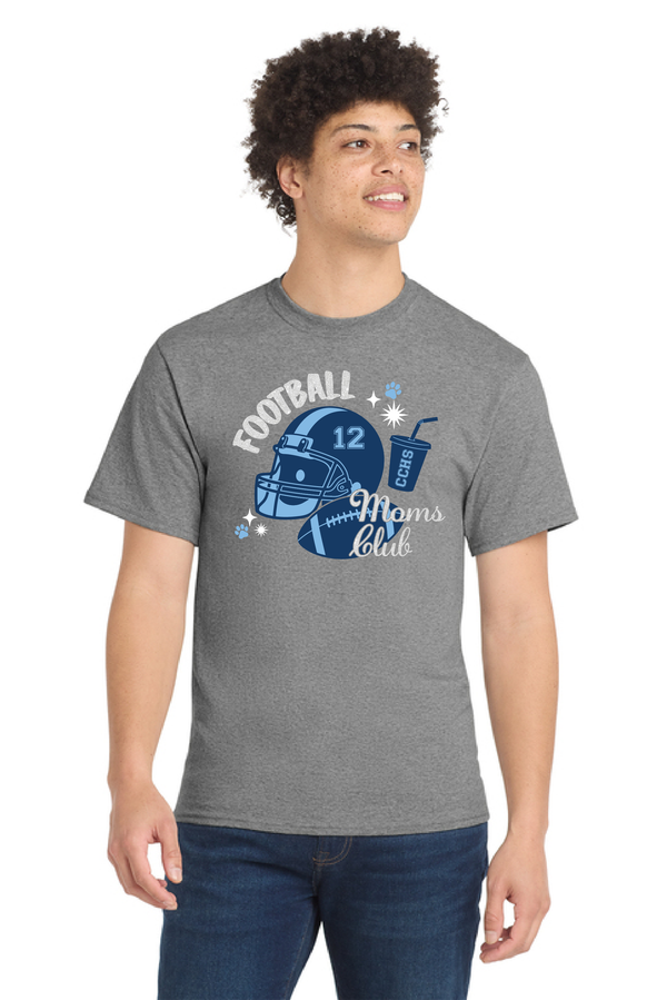 Football Moms Club Glitter Tee