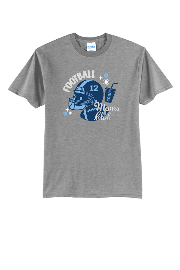 Football Moms Club Glitter Tee
