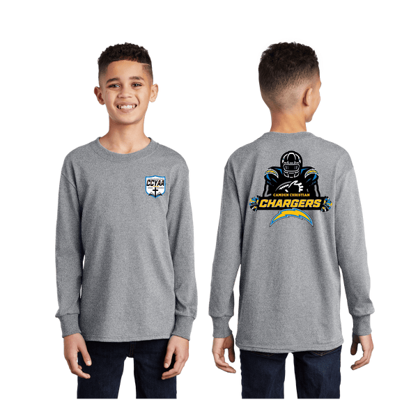 CCYAA Chargers Youth Long Sleeve Tee