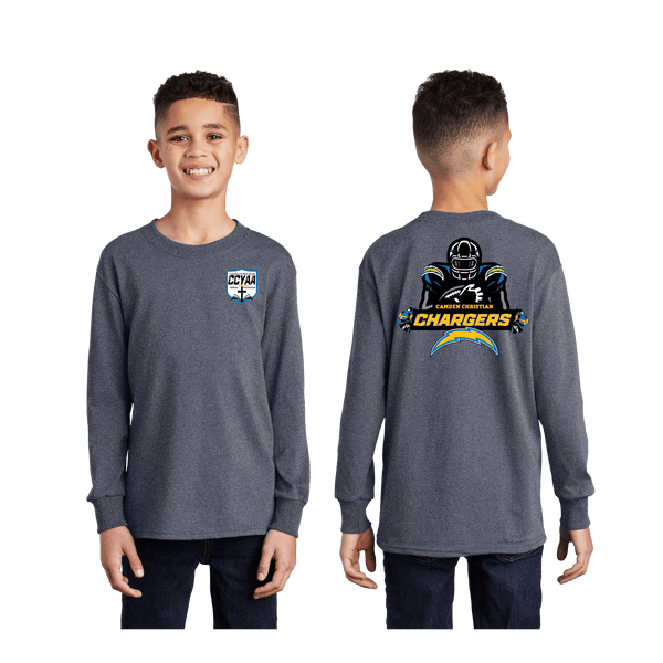 CCYAA Chargers Youth Long Sleeve Tee