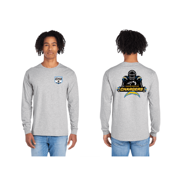 CCYAA Chargers Long Sleeve Adult Tee