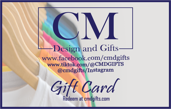CM Design and Gifts Gift Card