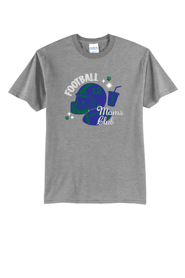 Football Moms Club Glitter Tee