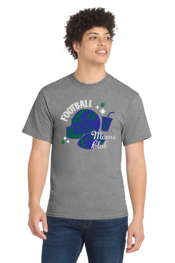 Football Moms Club Glitter Tee