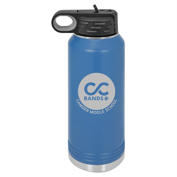 Camden Middle School Band Water Bottle
