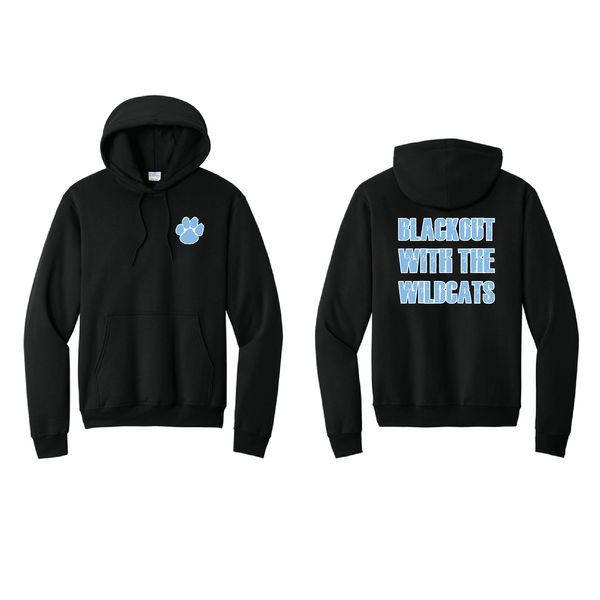 Blackout with the Wildcats Tee and Hoodie