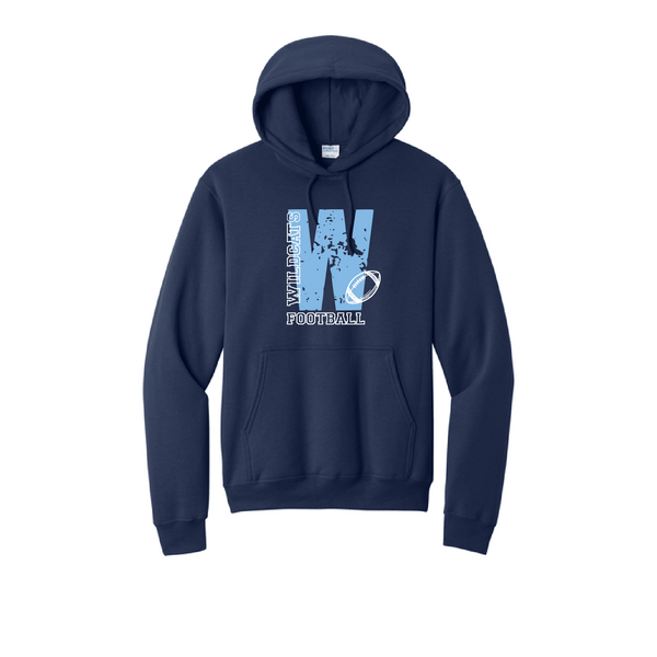 Wildcats Football Tee and Hoodie