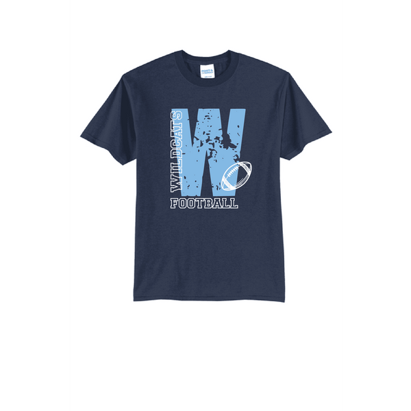 Wildcats Football Tee and Hoodie