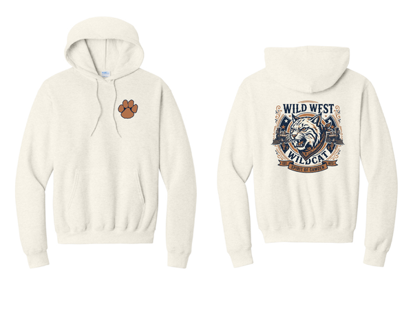 Wildcats Western Tee and Hoodie