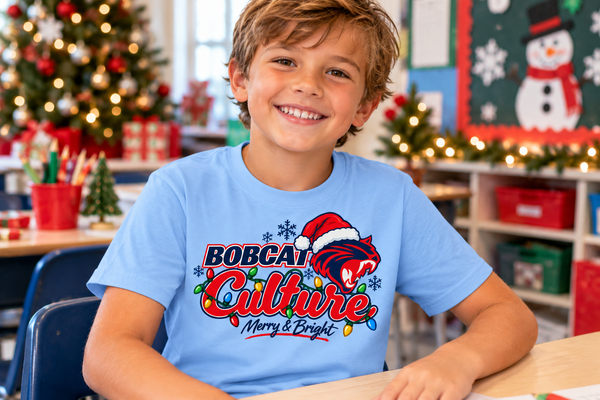 SMMS Bobcat Christmas Tee