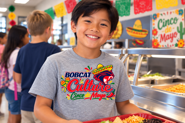 SMMS Bobcat Cinco De Mayo Tee