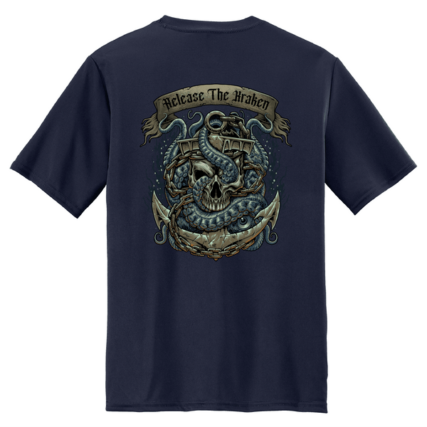 TRF CHIEF'S MESS SHIRT - DRY FIT  NAVY BLUE