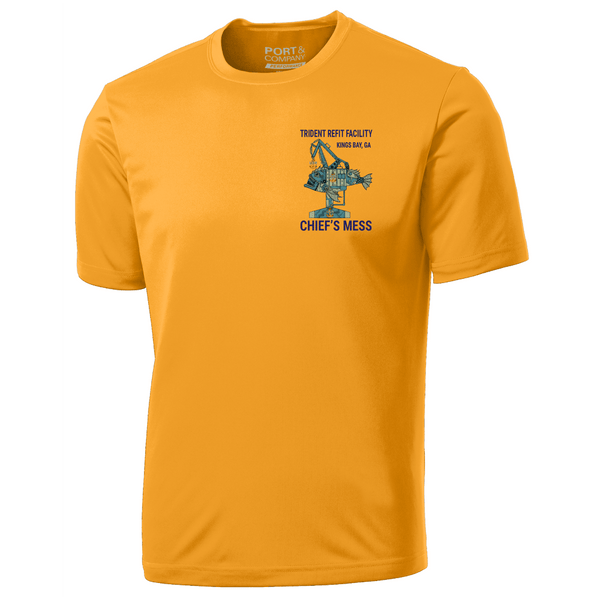 TRF CHIEF'S MESS SHIRT - DRY FIT  GOLD