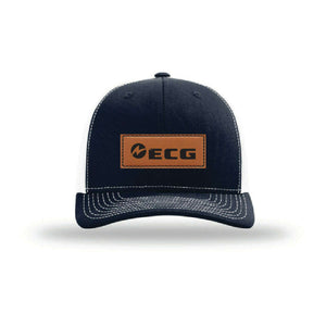 ECGLeatherPatchHat