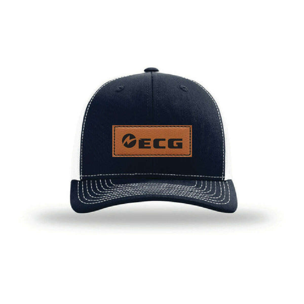 ECGLeatherPatchHat