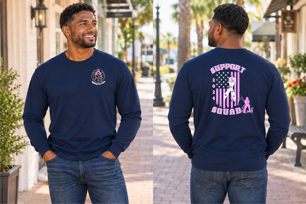 Fernandina Beach FD Support Squad 2024  Long Sleeve T Shirt