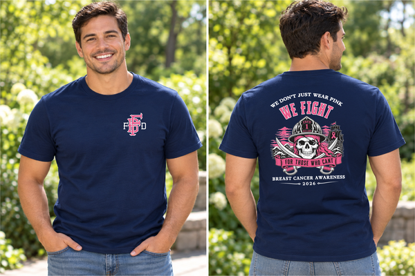 Fernandina Beach Fire Department Breast Cancer Tee 2026