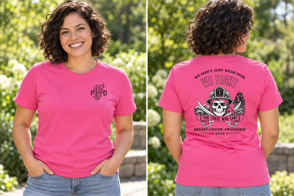 Fernandina Beach Fire Department Breast Cancer Tee 2026