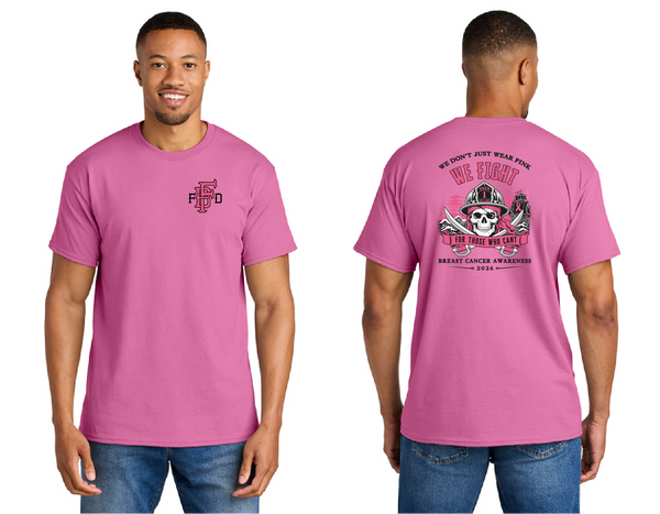 Fernandina Beach Fire Department Breast Cancer Tee 2026