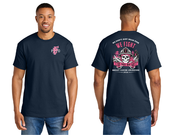 Fernandina Beach Fire Department Breast Cancer Tee 2026