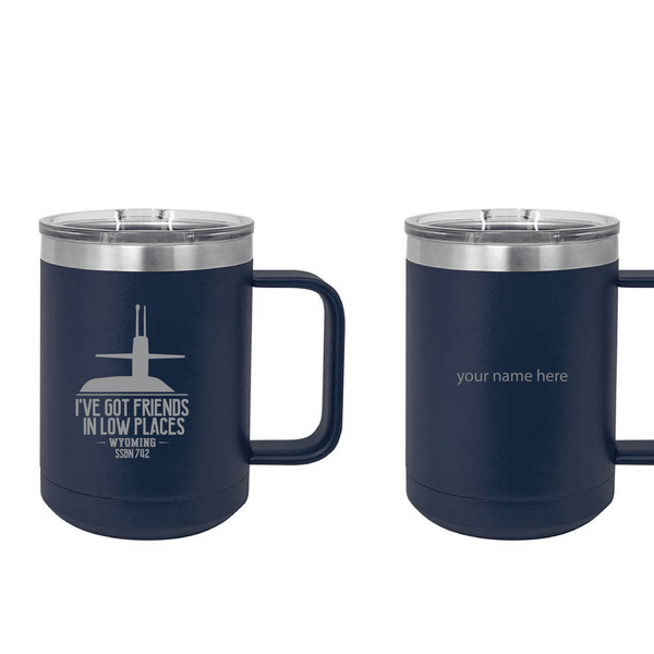 USS Wyoming Insulated Mug