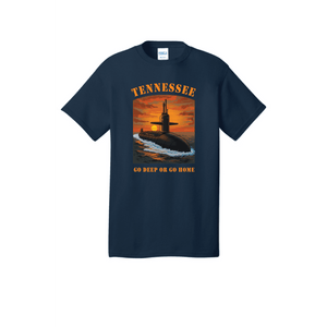 GoDeepOrGoHome-NavyTee