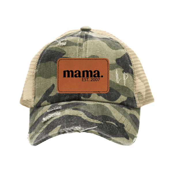 Mother's Day Mama Est. Hats