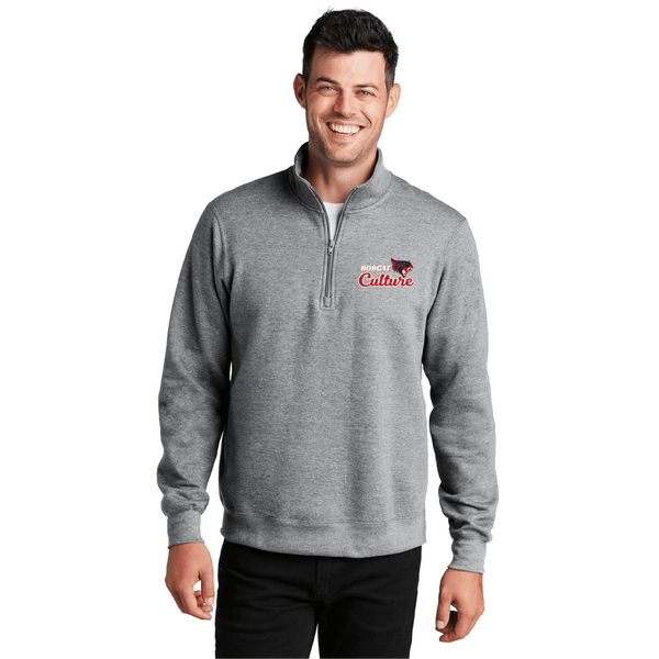 GreyCulturequarterzip