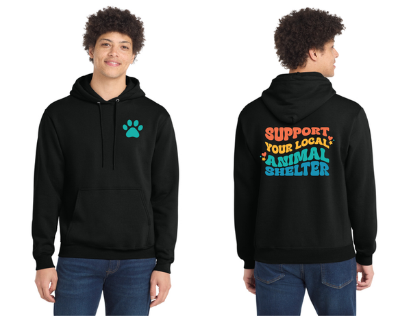 Tails Of Hope- Support Your Local Animal Shelter Hoodie