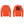 Load image into Gallery viewer, Just_A_Girl-Orange_Long_Sleeve
