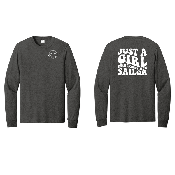 Just_a_girl-Dark_Heathered_Grey_Long_Sleeve