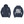 Load image into Gallery viewer, Justagirl-NavyHoodie_8fec02c4-f126-4d6a-a945-89084df3c9d7
