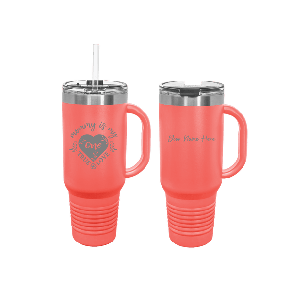 Mother's Day 40 0z Coral Tumbler!