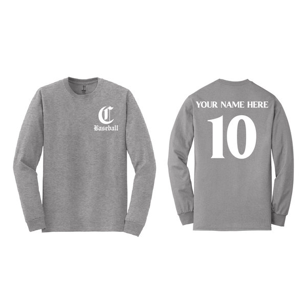 CCHS Baseball Personalized Tee