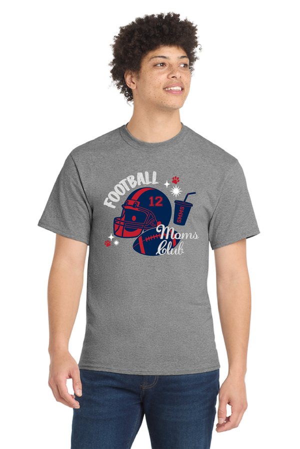 Football Moms Club Glitter Tee