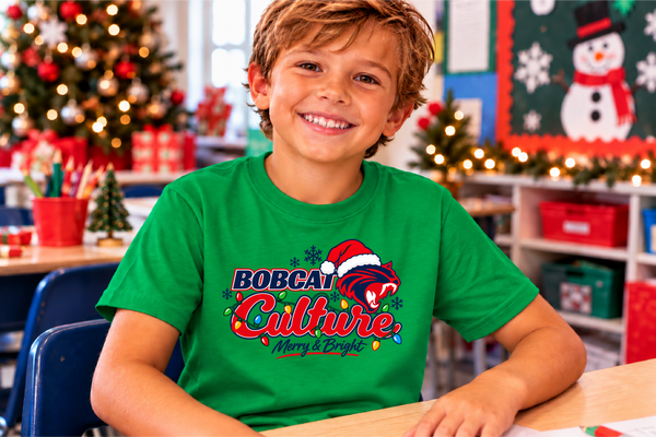 SMMS Bobcat Christmas Tee