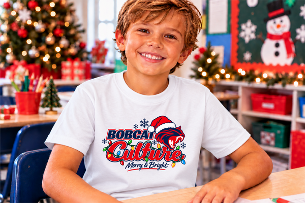 SMMS Bobcat Christmas Tee