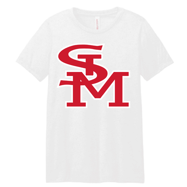 STM Baseball Ladies Bella Canva Tee