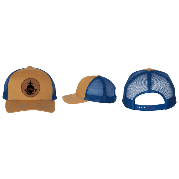 Wyoming Gold FRG Snapback Trucker Hat
