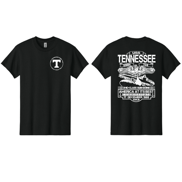 USS Tennessee Gold FRG America At Its Best Tee