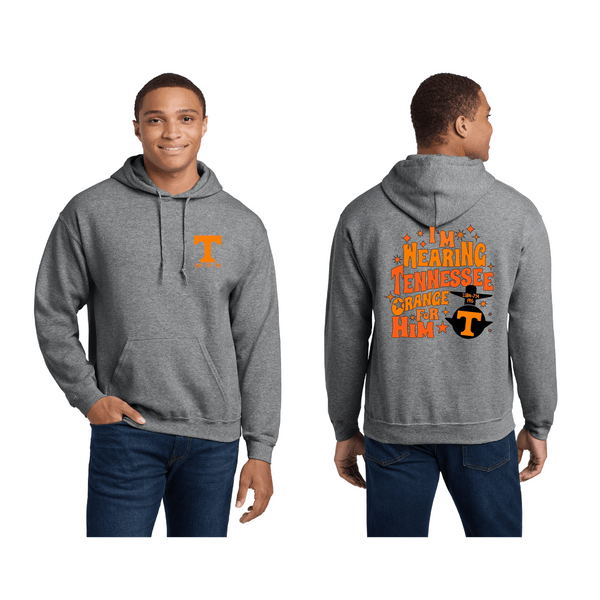 USS TN Gold FRG Wearing TN Orange Hoodie